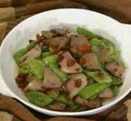 蠶豆莢燒肉片 蠶豆莢燒肉片