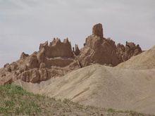 冷湖境內的雅丹地貌