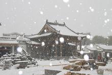 白鹿原·白鹿倉雪景圖