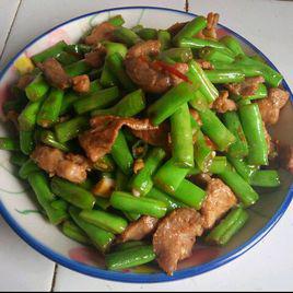 四季豆炒肉片 四季豆炒肉片