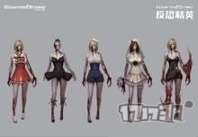 暗影芭比全新形象（原畫）