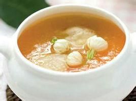 茉莉花雞粒羹 茉莉花雞粒羹