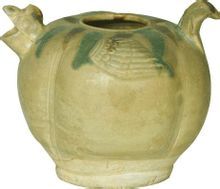 唐彩釉斑雞壺 唐彩釉斑雞壺