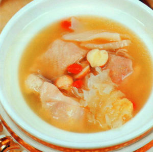 淮山銀耳煲雞湯 淮山銀耳煲雞湯