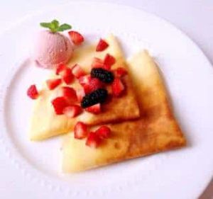 水果香煎芋餅 水果香煎芋餅