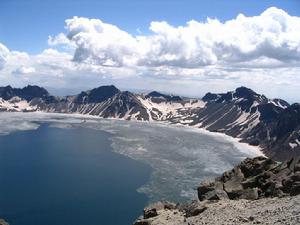 長白山西坡登天池