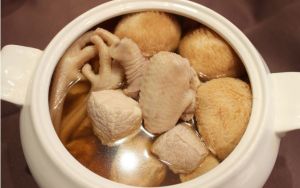 猴頭菇燉雞 猴頭菇燉雞