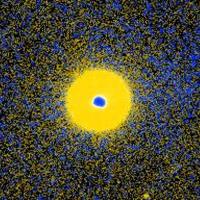 HR 1102 GALEX 彩色圖