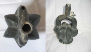 秘魯出土的3000年前的青銅印奇果文物