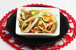 黃豆芽炒香乾 黃豆芽炒香乾