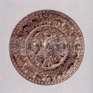 瑞獸葡萄紋銅鏡 瑞獸葡萄紋銅鏡