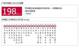 廣州公交198路 廣州公交198路