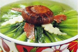 冬筍燉菜心 冬筍燉菜心