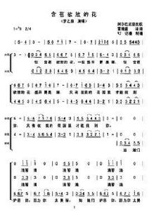 含苞欲放的花 含苞欲放的花