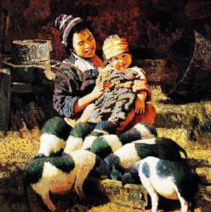 （圖）中華人民共和國新中國油畫作品