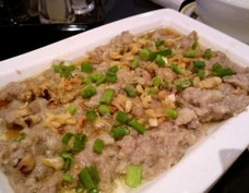 土魷蒸肉餅 土魷蒸肉餅