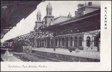 1940年代的京漢鐵路漢口大智門東站