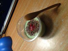 朱古力碎綠茶優格