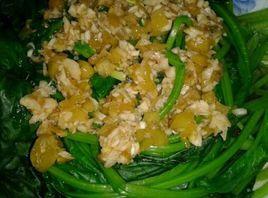 涼拌波菜 涼拌波菜