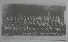 長沙光復後，湖南陸軍國小部分參戰學員合影