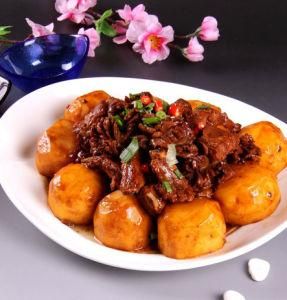 土豆燜排骨