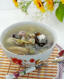 黑木耳冬瓜肉末湯 黑木耳冬瓜肉末湯