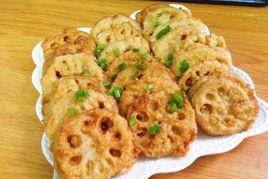 酥炸藕盒 酥炸藕盒