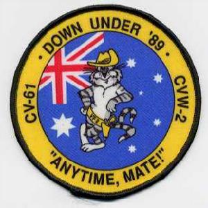 1989年美澳軍事演習章
