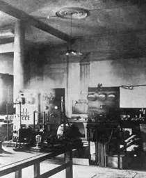 40年代的物理實驗室