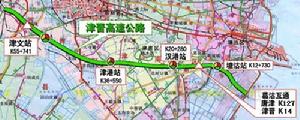 津晉高速公路天津段