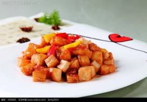 五仁鱈魚丁 五仁鱈魚丁