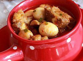 排骨燉口蘑 排骨燉口蘑