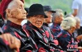 中國長壽地圖 中國長壽地圖