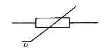 壓敏電阻器的電路圖符號