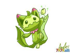 洛克王國喵喵 洛克王國喵喵