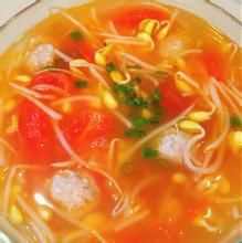 黃豆芽圓子番茄湯 黃豆芽圓子番茄湯