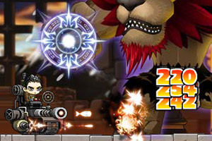 冒險島之機器人戰獅子怪 冒險島之機器人戰獅子怪