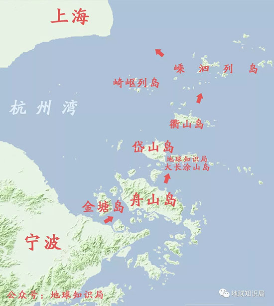 一路向北，向嵊泗列島進發