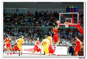 中國男藍對戰澳大利亞明星隊