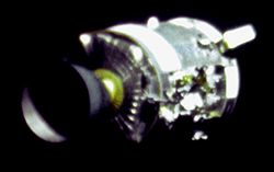 （圖）阿波羅13號損壞的服務艙 (NASA)