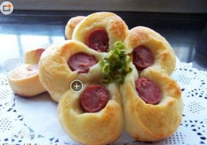 梅花熱狗麵包 梅花熱狗麵包