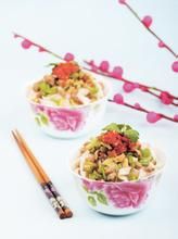 香芹豆乾肉丁拌麵 香芹豆乾肉丁拌麵