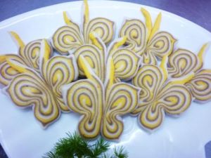 蝴蝶花捲 蝴蝶花捲