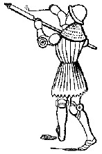 手持火門槍的士兵