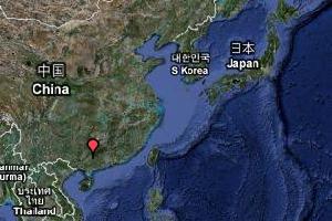 （圖）象棋鎮在中國位置