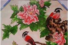 銅絲漆畫 銅絲漆畫