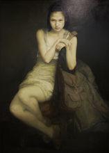 《瀟瀟微雨》，164X114cm，油畫，2009年
