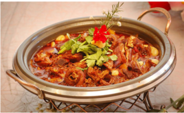 鐵鍋烤羊排 鐵鍋烤羊排