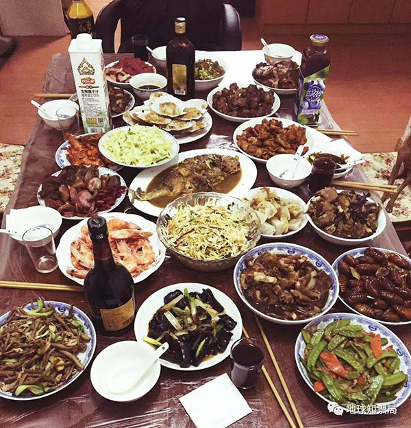 一位東北讀者春節期間的最低配置(似乎裡面啥都有)