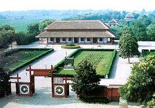 盤庚時期殷商都城（復原圖）